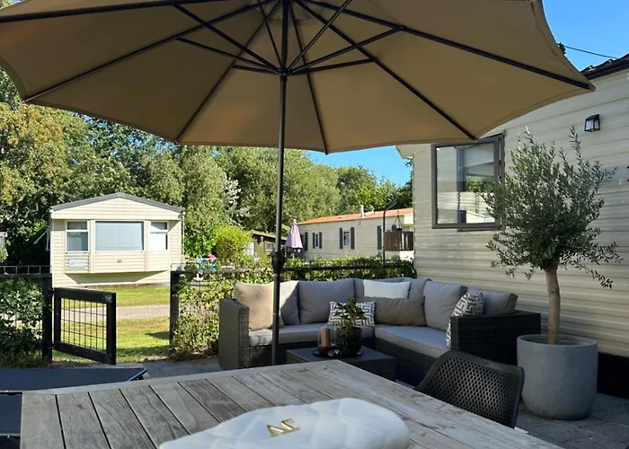 Prachtig chalet op Camping It Wiid